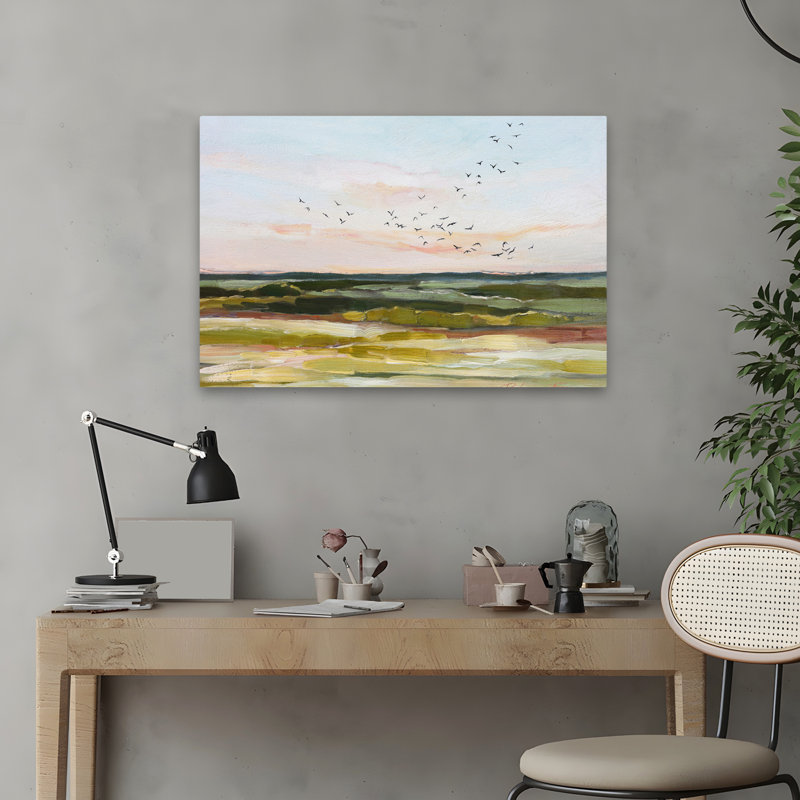 Overhead - paysages, oiseaux, art, H 24 po x l 16 po