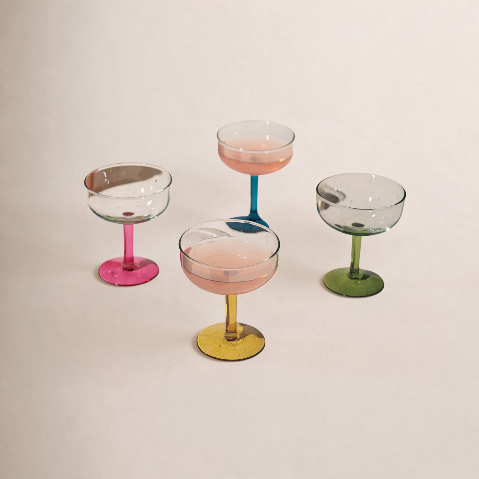 Handmade Coupe Glass