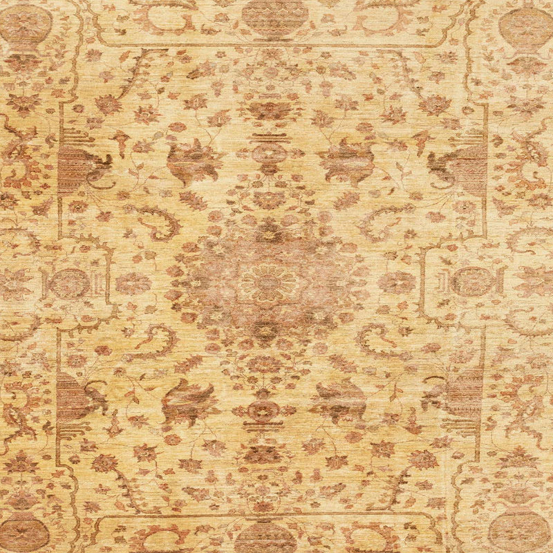 Abstract Indoor Rug, Square 7'