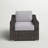 Brayden Patio Wicker Lounge Chair with Removable Cushions-114640574