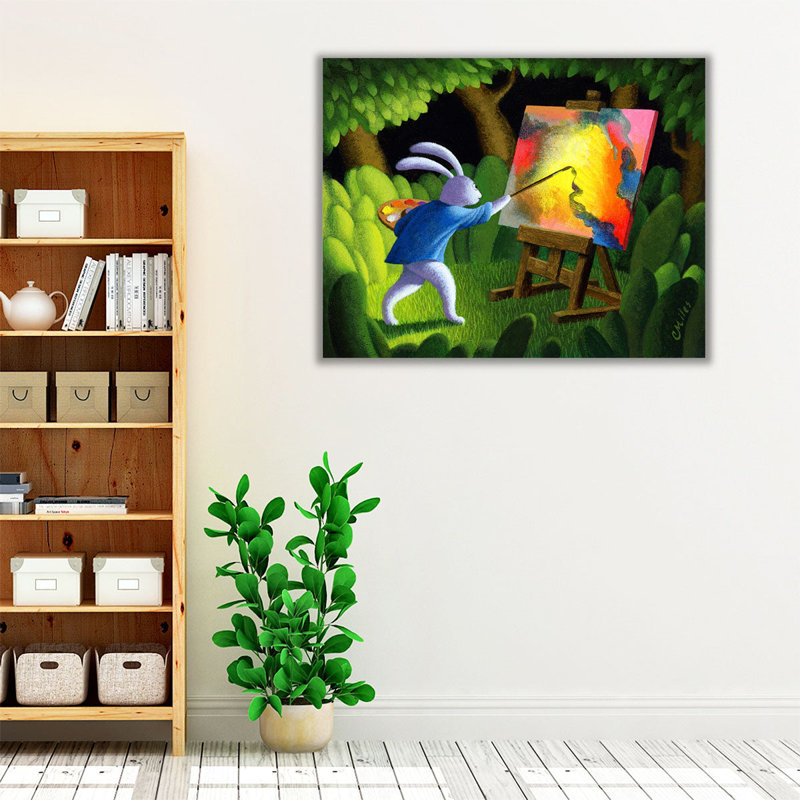 «The Artist», reproduction d'art sur toile, H 16 po x l 20 po