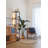 64" Fancy Column Floor Lamp with Shelves. Full Brightness Control and Color Changing Temps-905834538