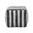 Polyester - Black/White Striped