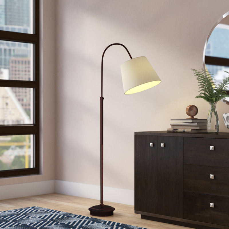 Lampe sur pied arquée 63 po Welby