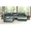 Ensemble de trois chaises rondes avec repose-pieds Rond