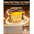 Chicken Brooder, 200W Anti-Scald Brooder Plate with Adjustable Temp(86~194℉)