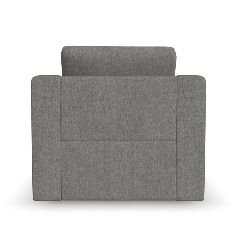 Lockheart 32" Accent Chair Slope Arm, Smoke