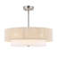 Lustre cylindrique semi-encastré à 4 lumières Reenat-360294257