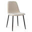 Chaise rembourrée en tissu Sheryl-400705823