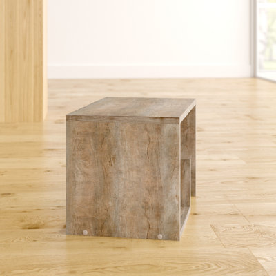 Pedestal End Table