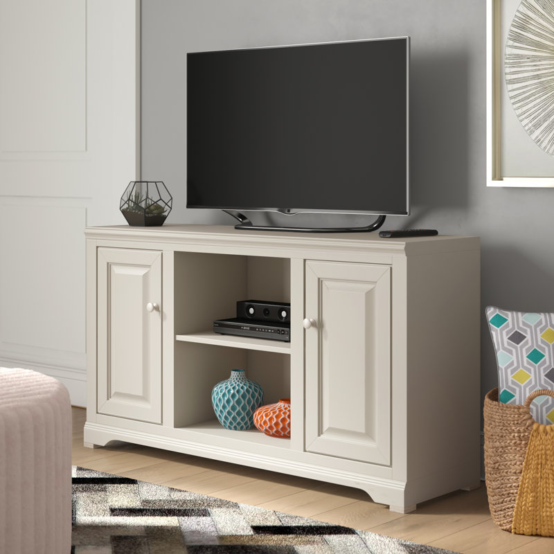 Wentzel TV Stand for TVs up to 60", Bright White