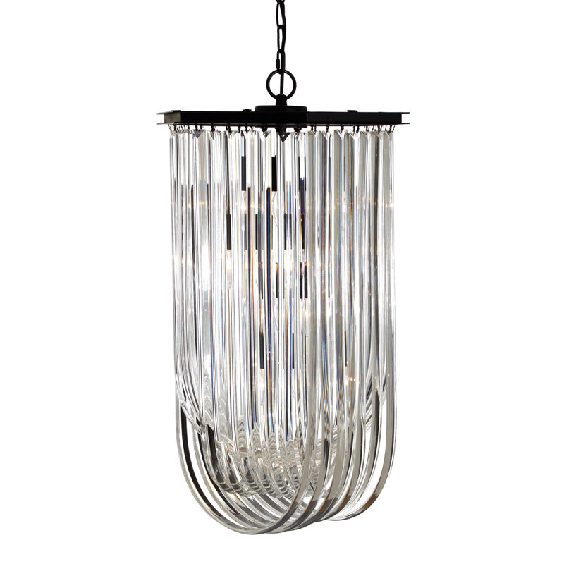 Berman - Light Black Crystal Pendant