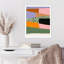 Abstract Minimalism Collage 02 by Little Dean Wood Framed Wall Art Print-1309538803-1309538800