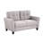 2 Piece Linen Standard Living Room Set
