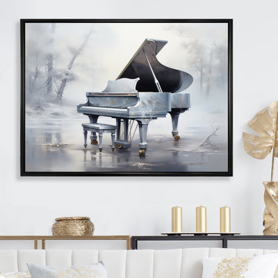 " Grey Piano Winter Echoes "