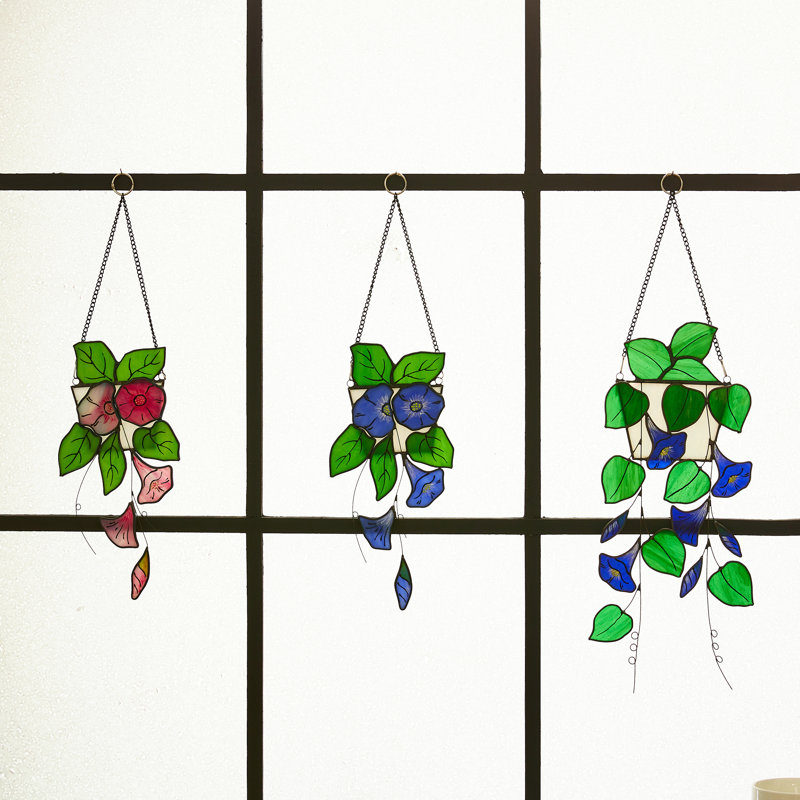 Plants & Flowers Window Panel
