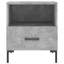 Aaeryn 40cm W Iron Bedside Table-200044958