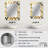Adilynne Beige Chevron Herringbone Elegance - chevron  Decorative Mirror, Chevron Wall Mirror, Printed Metal Art-1044054014