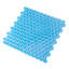 Penny 1 " X 1 " Straight Edge Glass Mosaic Sheet Wall & Floor Tile-1946857688