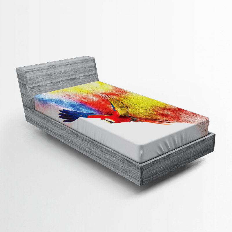 Drap-housse perroquet, Drap-housse de taille simple