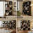 70.86'' H Tall Bookshelf and Bookcase Display Case With 2 Storage Drawes And Open Cabinet