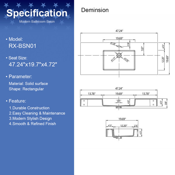 Dimensions du produit
