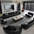 Modern Coffee Table with  Storage Ottomans-1503590374-1503590375-1503590392