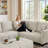 "102.56" W Reversible Sectional Sofa with Corner Seat & Extended Bench-150495493