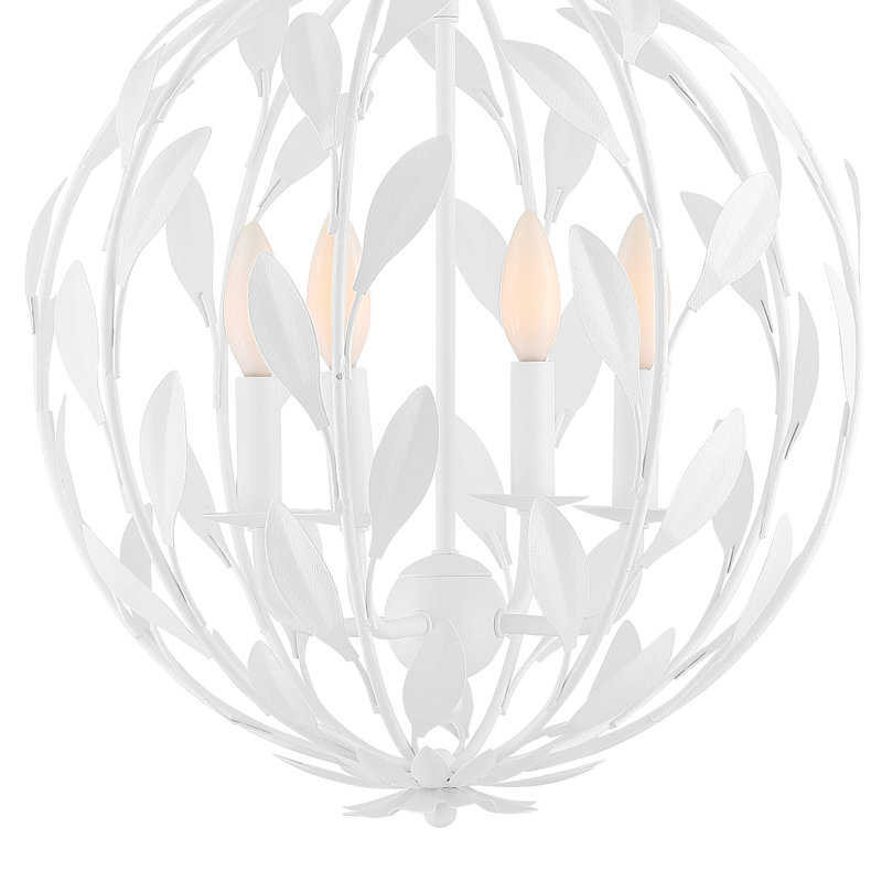 Archivaldo 4-Light Dimmable Globe Chandelier