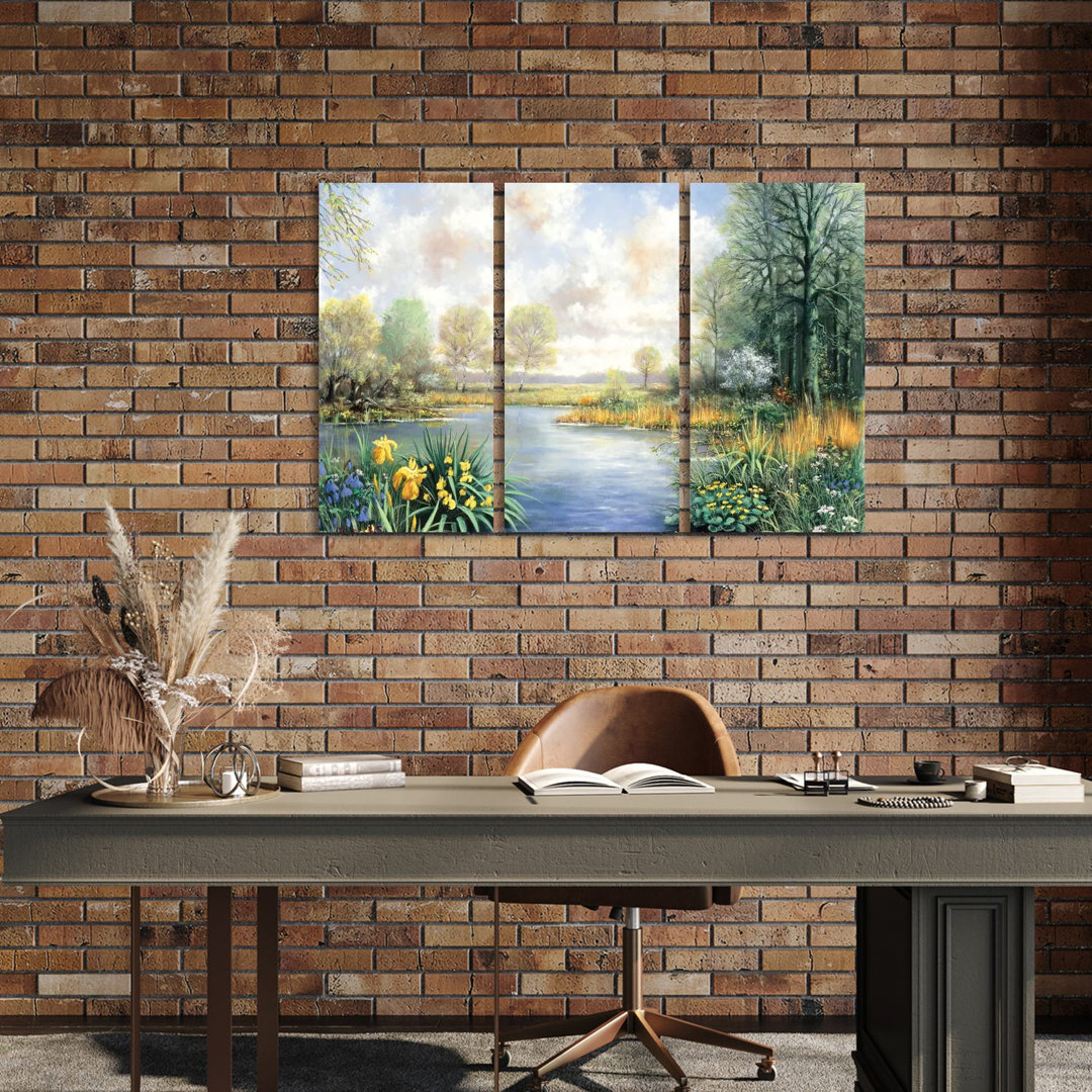 Spring Time von Peter Motz - Galerie-verpackte Leinwand Giclée