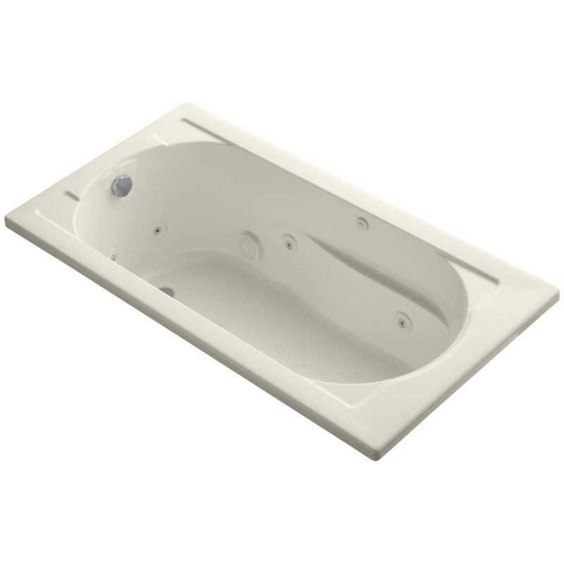 Devonshire 60" x 32" Whirlpool Bathtub, Almond