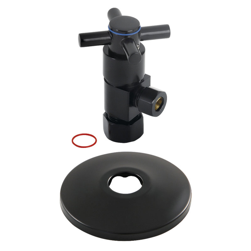 Butée de porte en céramique avec rebords avec bride Hardisc de luxe, Noir mat