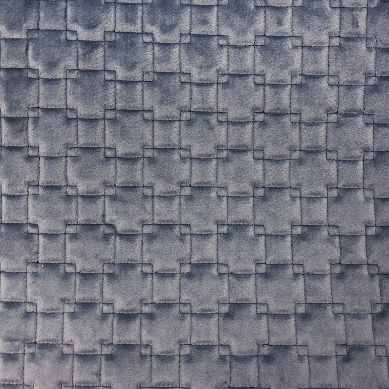Quilt Velvet | Kerry Fabric_KERRY, Sky