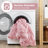 Bedding Sets, Microfiber Quilted, Cozy Pink Design