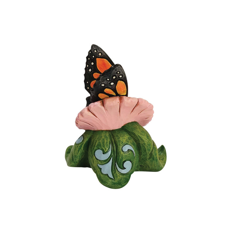 Mini-figurine papillon monarque Jim Shore Heartwood Creek