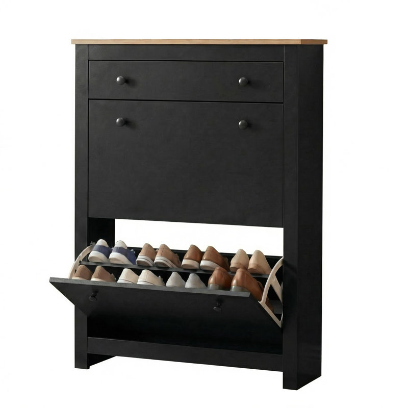 8 Pair Shoe Storage Cabinet