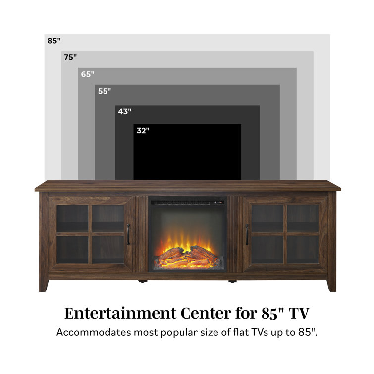 Darice TV Stand for TVs Up to 70 Birch Lane