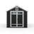 Greenbriar 8 ft. W x 10 ft. D Wood Storage Shed With Floor-113449472