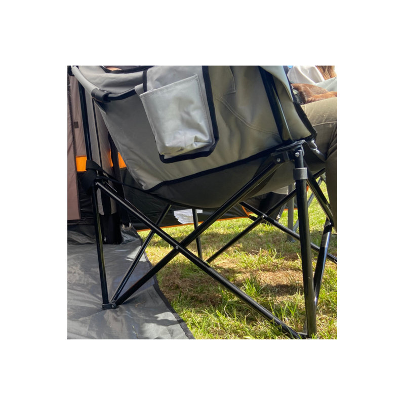 Folding Camping Chair, Grey
