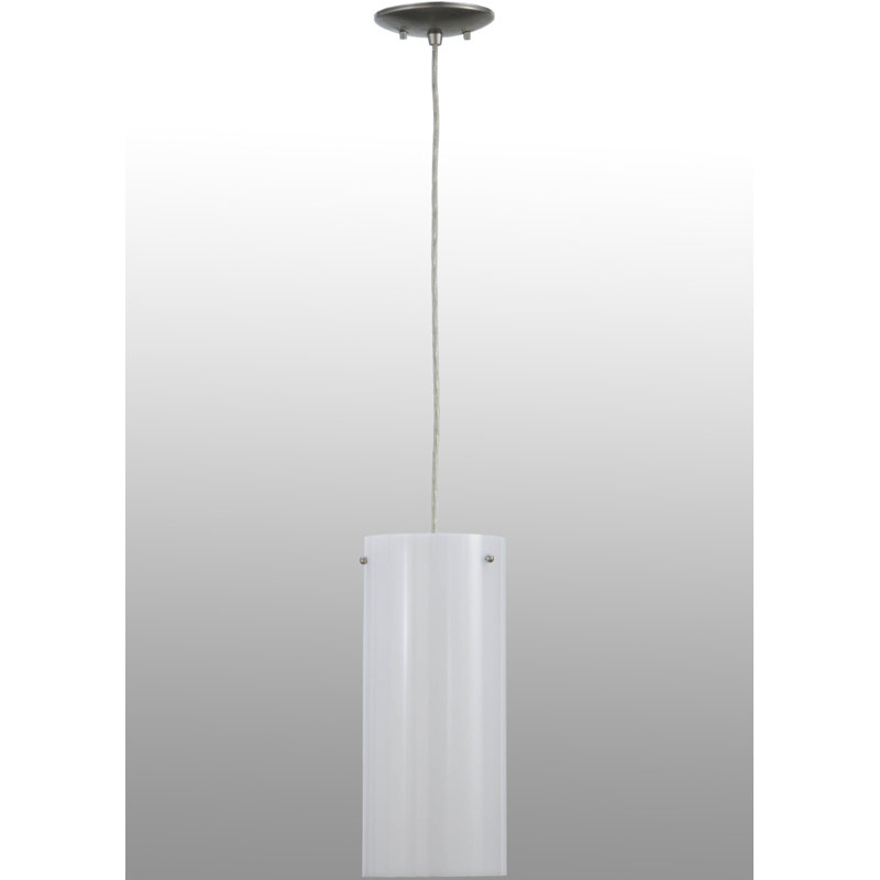 Luminaire suspendu cylindrique à 1 lumière Cilindro