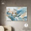 Golden Wave II, reproduction d'art encadrée bleue et dorée par Art Remedy, cadre argenté, 54 x 36-17843704-17843707