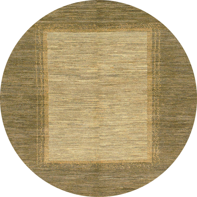 Abstract Indoor Rug, Round 4'