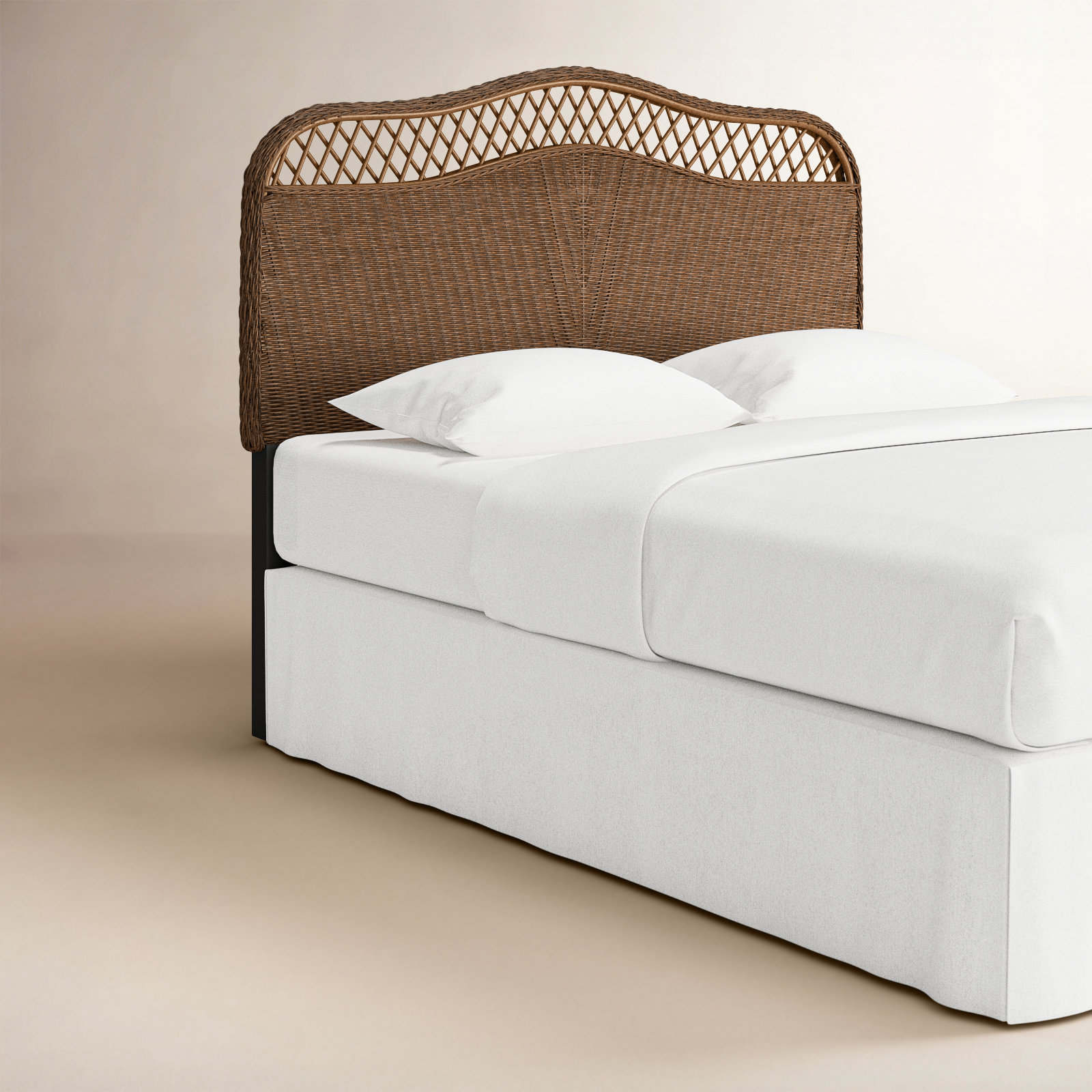Almus Headboard, Queen, Brown