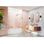 Illume 65.25 in. x 58.25 in. Fully Frameless Hinge Bathtub Door-1143641024