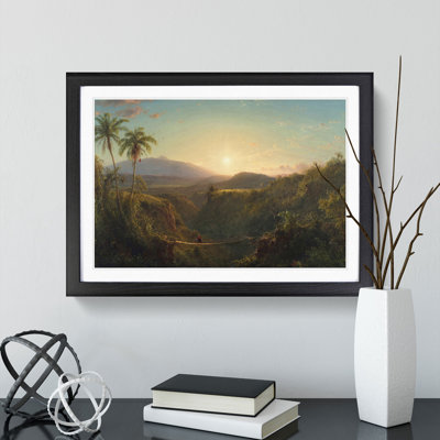 American Pichincha by Frederic Edwin Church - Picture Frame Graphic Art