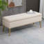 Banc de rangement en velours Dareen-71910501