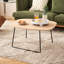 Table basse ronde pour chambre à coucher