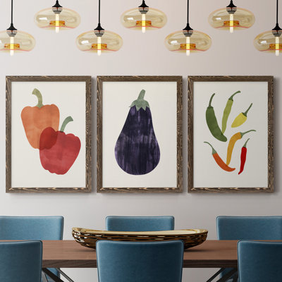 Toile encadrée organique Premium Veg VII - prête à être accrochée