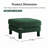 Boucle Upholstered Ottoman For Sectional-116784695