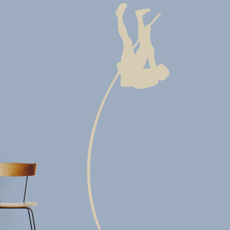 Adhésif décoratif poteau perchoir, Beige clair